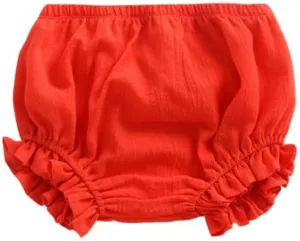 LOOLY Baby Bloomers Unisex Baby Girls Boys Cotton Linen Blend Shorts