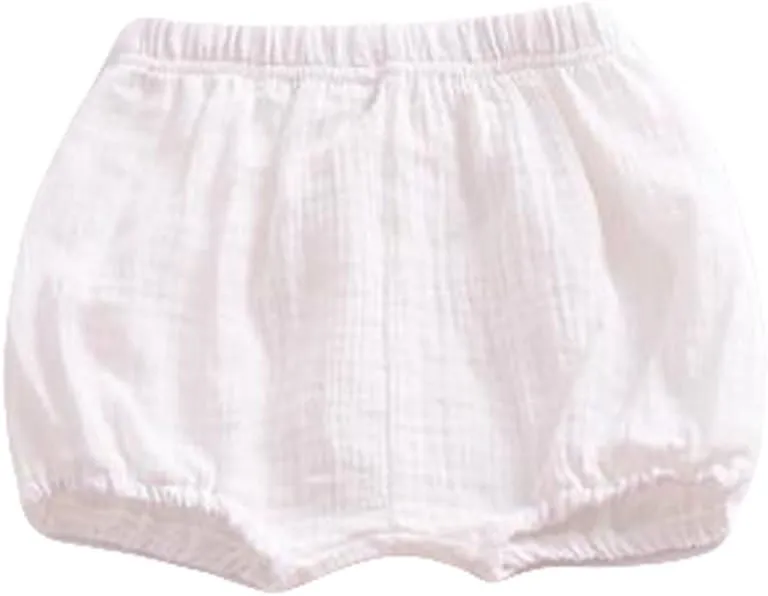 LOOLY Baby Bloomers Unisex Baby Girls Boys Cotton Linen Blend Shorts