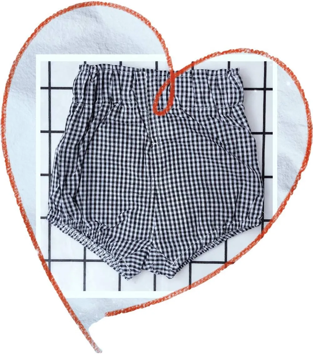 LOOLY Unisex Baby Girls Boys 3 Pack Cotton Linen Blend Bloomer Shorts