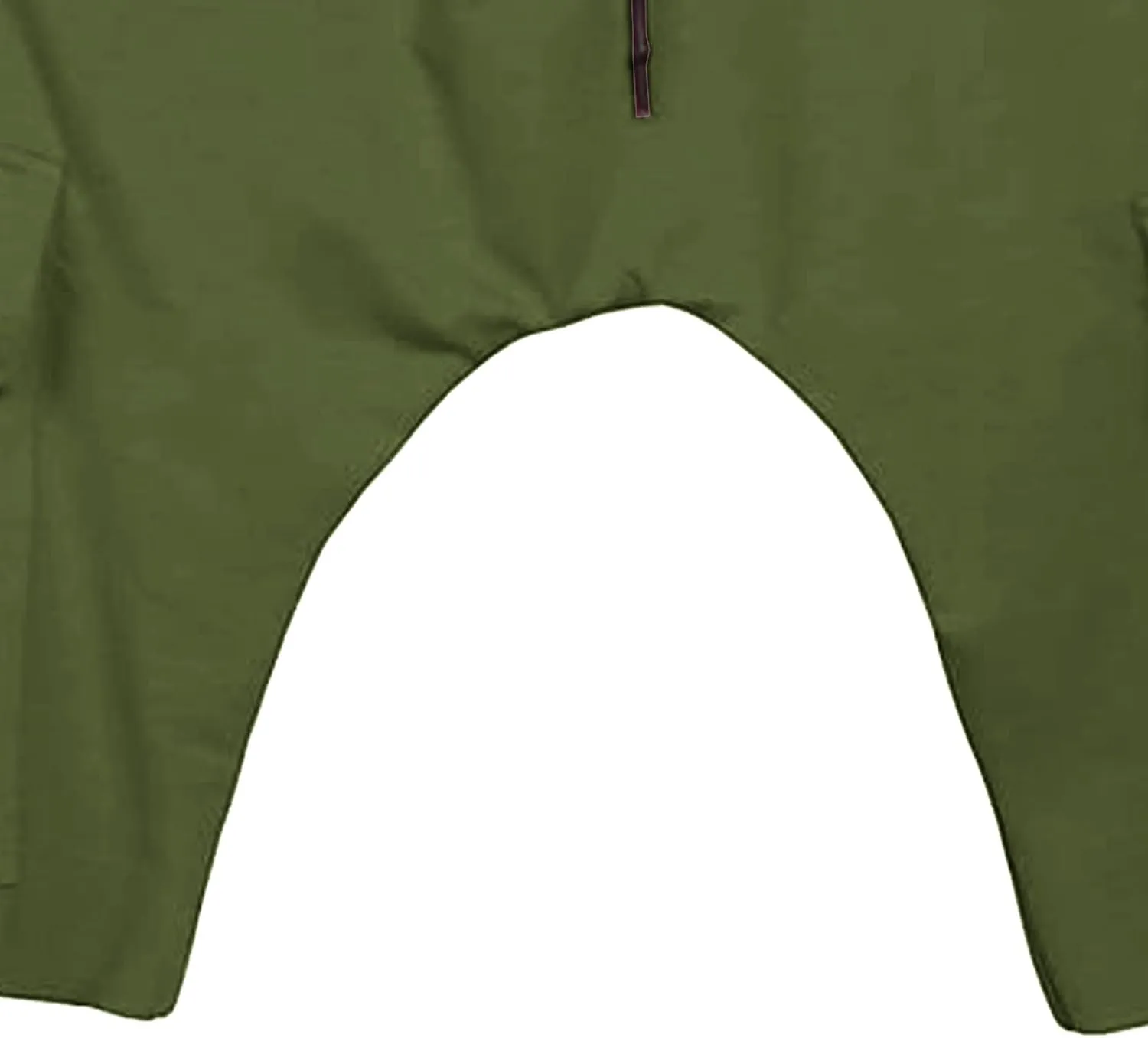 Maiyifu-GJ Men's Baggy Low Crotch 3/4 Joggers Hippie Harem Jogger Capri Pants Multi Pockets Drop Crotch Yoga Sweatpants