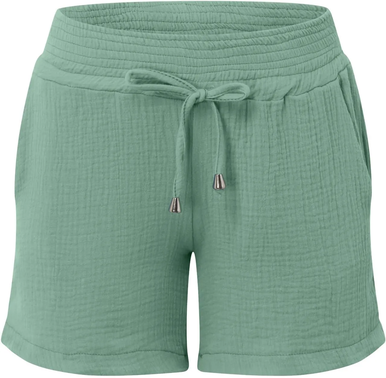 Maternity Shorts for Women Summer Comfy Over Belly Pregnancy Shorts Asymmetrical Hem Baggy Breathable Sleep Short Sky Blue L