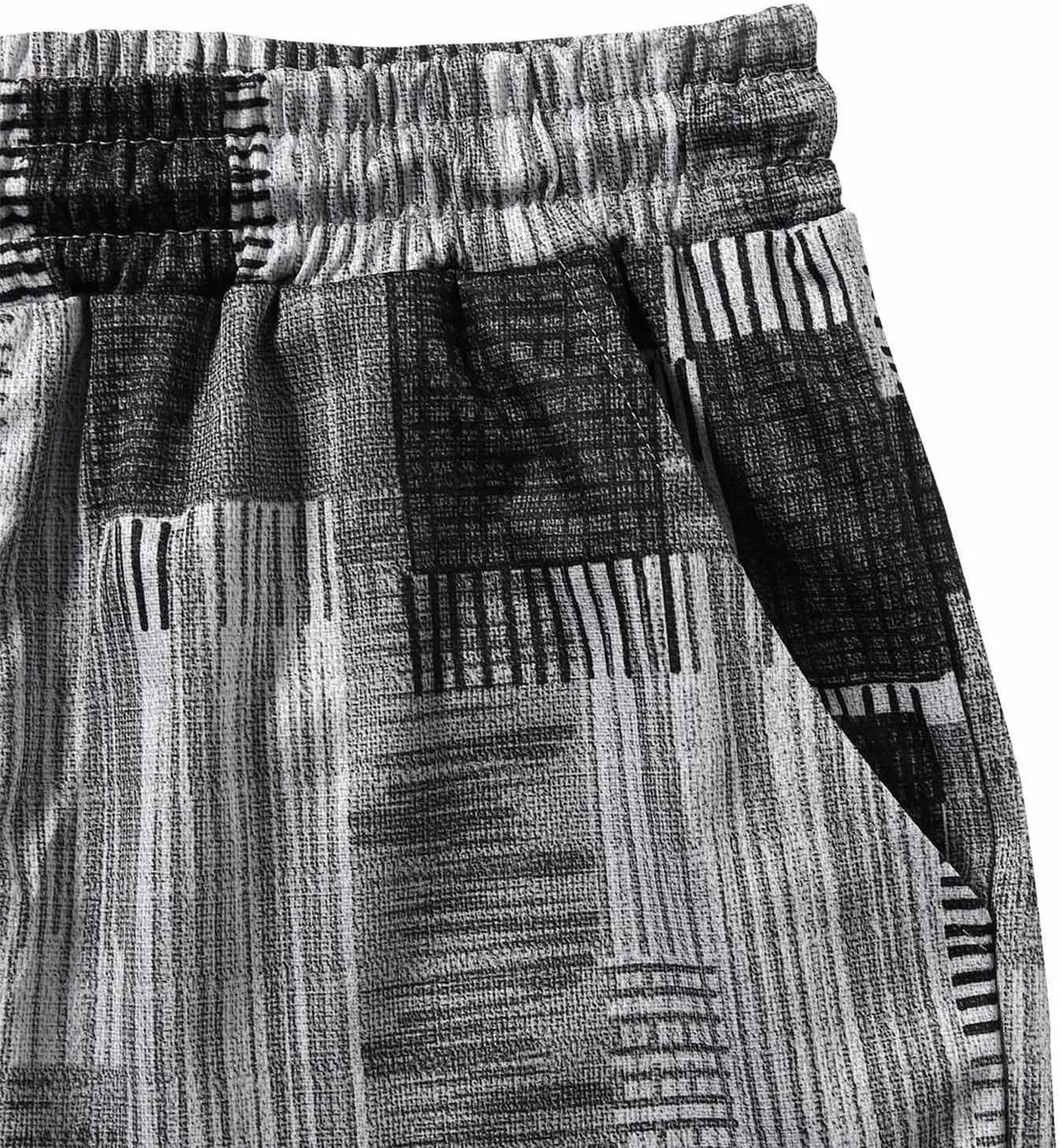Men's Athletic Mesh Shorts with Pockets Quick Dry Running Gym Print Activewear Hiking Lightweight Basketball Trunks