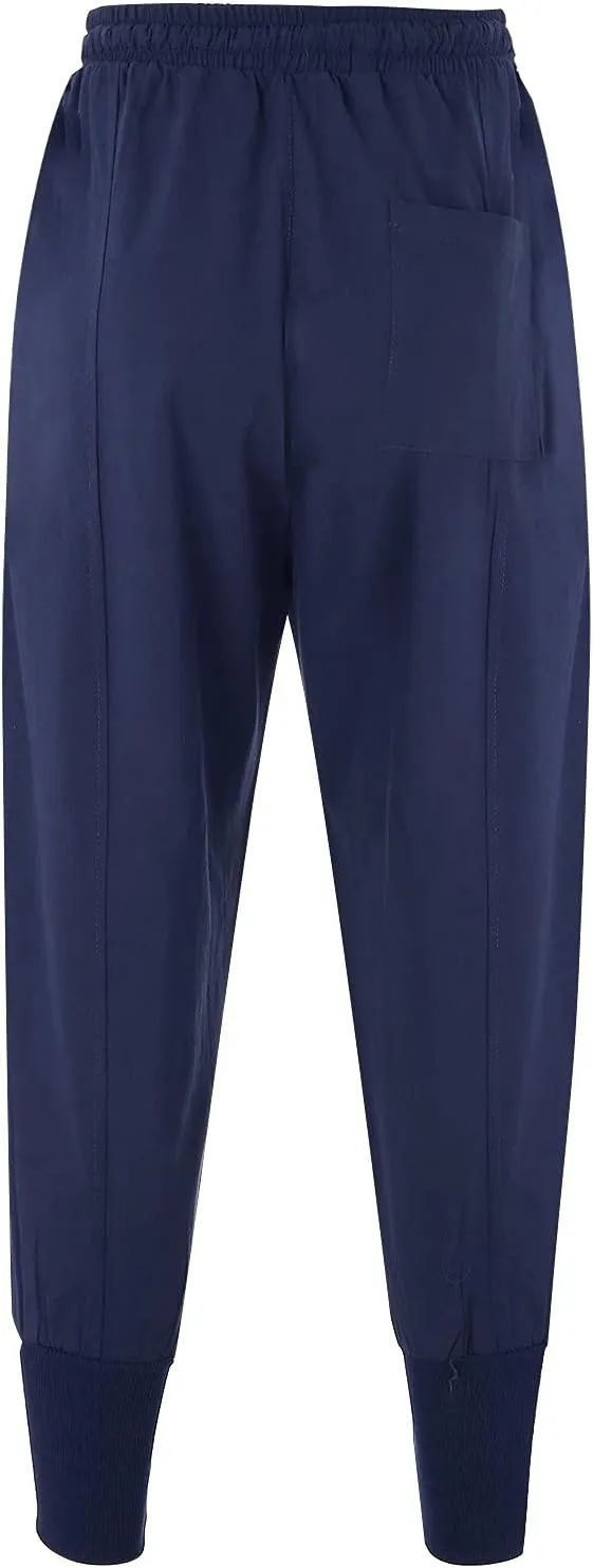 Men's Joggers Sweatpants Baggy Drop Crotch Drawstring Elastic Waist Harem Pants Baggy Hip Hop Sports Jogger Pant