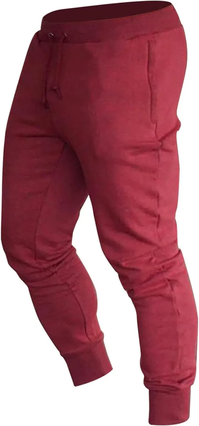 Mens Tall Joggers Mens Jogger Sweatpants Lightweight Workout Gym Running Track Pants with Pockets for Athletic Casual