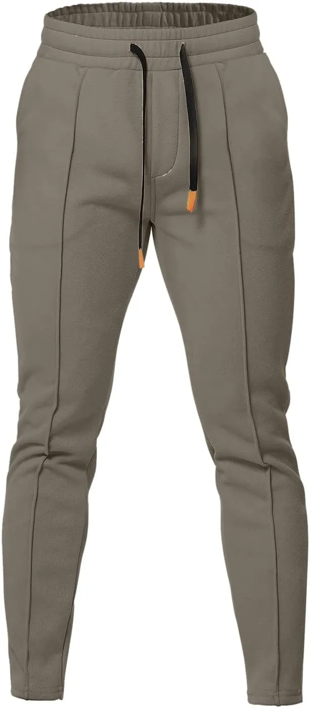 Mens Workout Cargo Sweatpants Sports Pants Mens Workout Pants Men's Elastic Waist Drawstring Jogger Hiking Streetwear