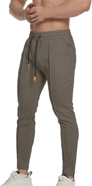 Mens Workout Cargo Sweatpants Sports Pants Mens Workout Pants Men's Elastic Waist Drawstring Jogger Hiking Streetwear