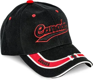 “Nations of North America Hat Collection” 3D Embroidered Adjustable Baseball Cap