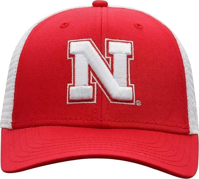 Nebraska Collegiate Adjustable Hats