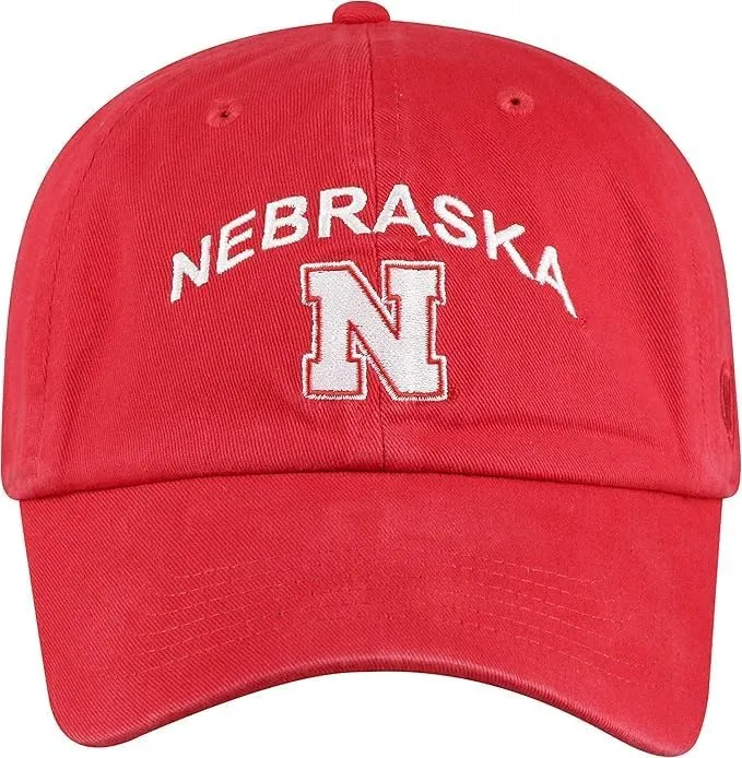 Nebraska Collegiate Adjustable Hats