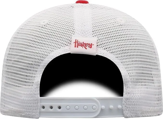 Nebraska Collegiate Adjustable Hats