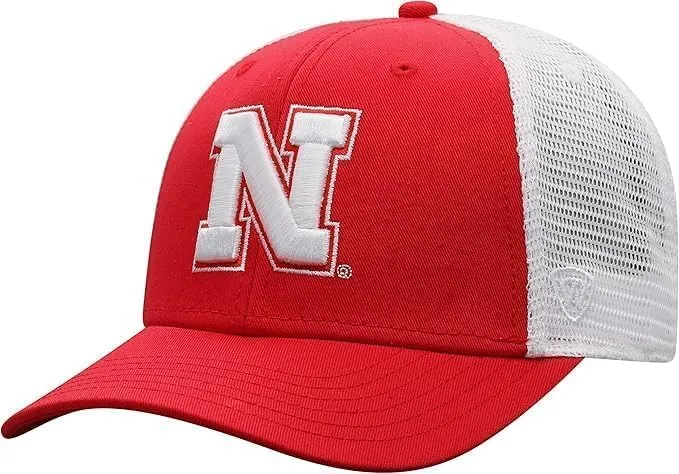 Nebraska Collegiate Adjustable Hats