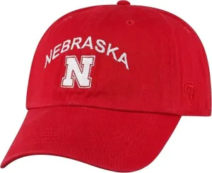 Nebraska Collegiate Adjustable Hats