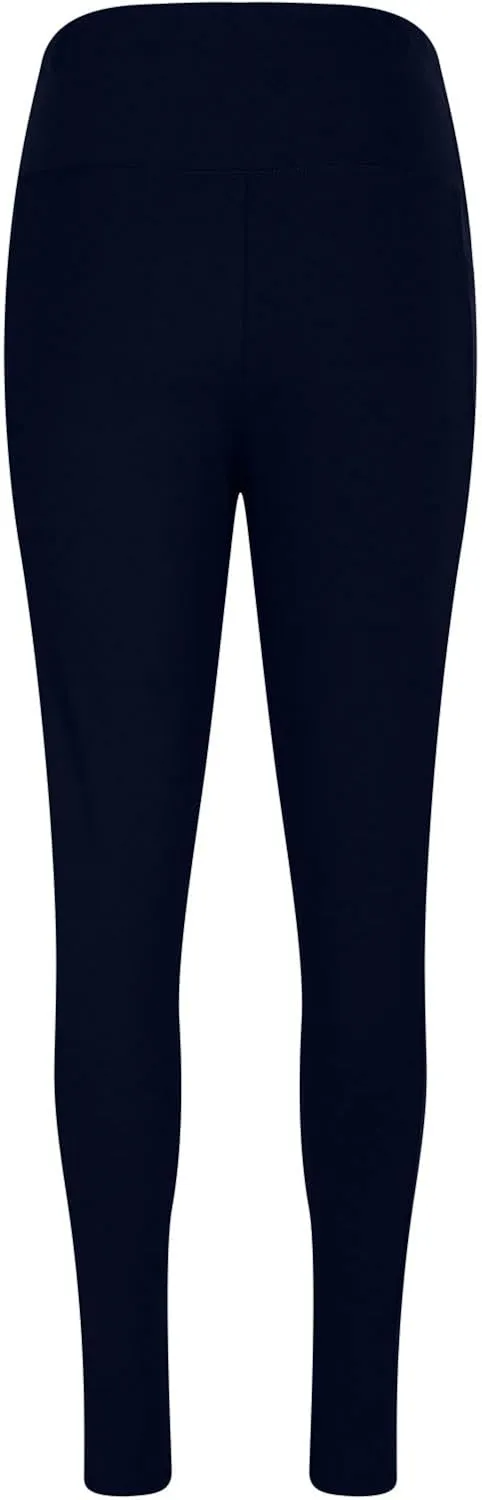 Plus Size Fleece Lined Leggings with Pockets for Women, Winter Thermal High Waist Workout Yoga Pants Tummy Control