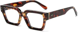 Retro Rivets Glasses Frame