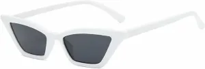Retro Sunglasses Women Cat Eye Black White Vintage Ladies Sun Glasses Red Uv400 Female