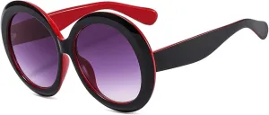 Round Frame Men Trendy Sunglasses Vacation Commuter Women Shopping Sun Glasses