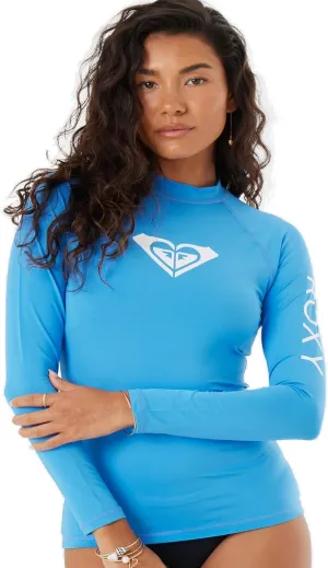 Roxy Women's Rashguard – UPF 50 , Compression Fit, Surf, Hiking, Volley, Workout, Yoga, Quick-Dry Swim Shirt