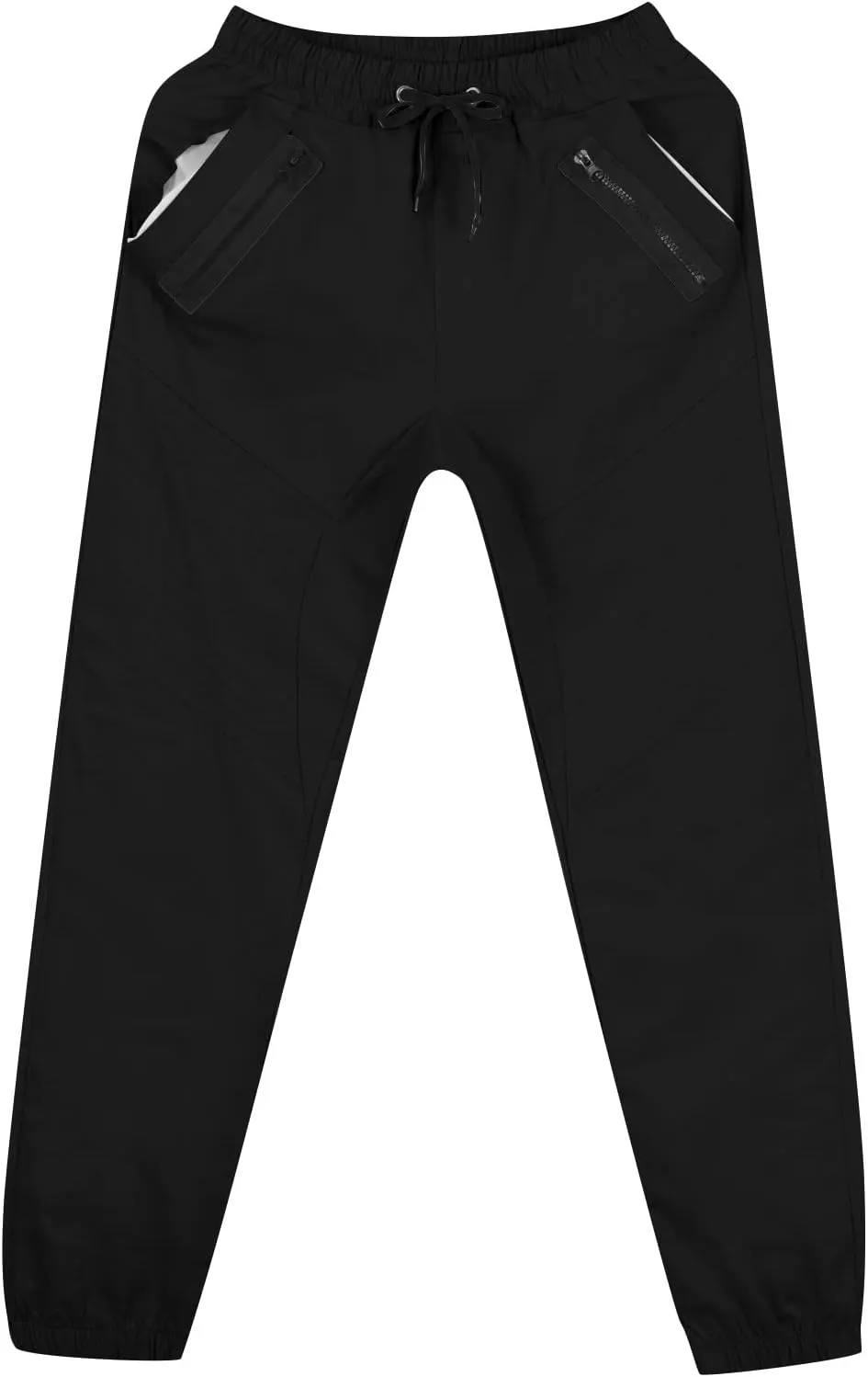 RTRDE Men's Casual Pants Joggers Pants Cargo Athletic Sweatpants Workout Pants with Zipper Pockets Sweatpants, M-4XL