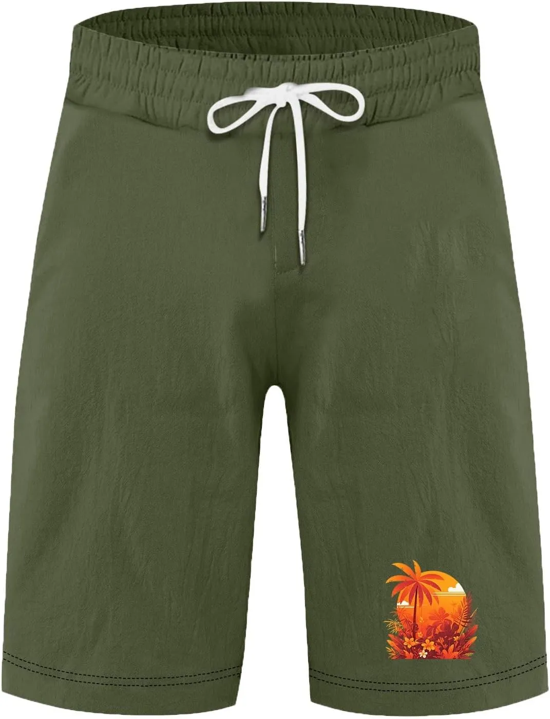 Shorts for Men Running Shorts for Men Fashion Printed Summer Lightweight Activewear Ripstop Camping with Pockets Trunks