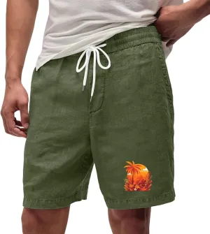 Shorts for Men Running Shorts for Men Fashion Printed Summer Lightweight Activewear Ripstop Camping with Pockets Trunks