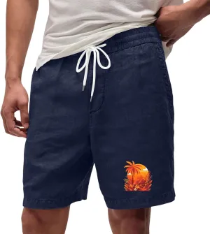 Shorts for Men Running Shorts for Men Fashion Printed Summer Lightweight Activewear Ripstop Camping with Pockets Trunks
