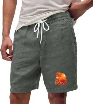 Shorts for Men Running Shorts for Men Fashion Printed Summer Lightweight Activewear Ripstop Camping with Pockets Trunks