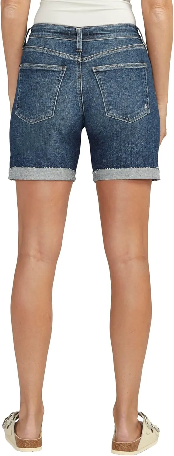 Silver Jeans Co. Women's Sure Thing High Rise Long Short