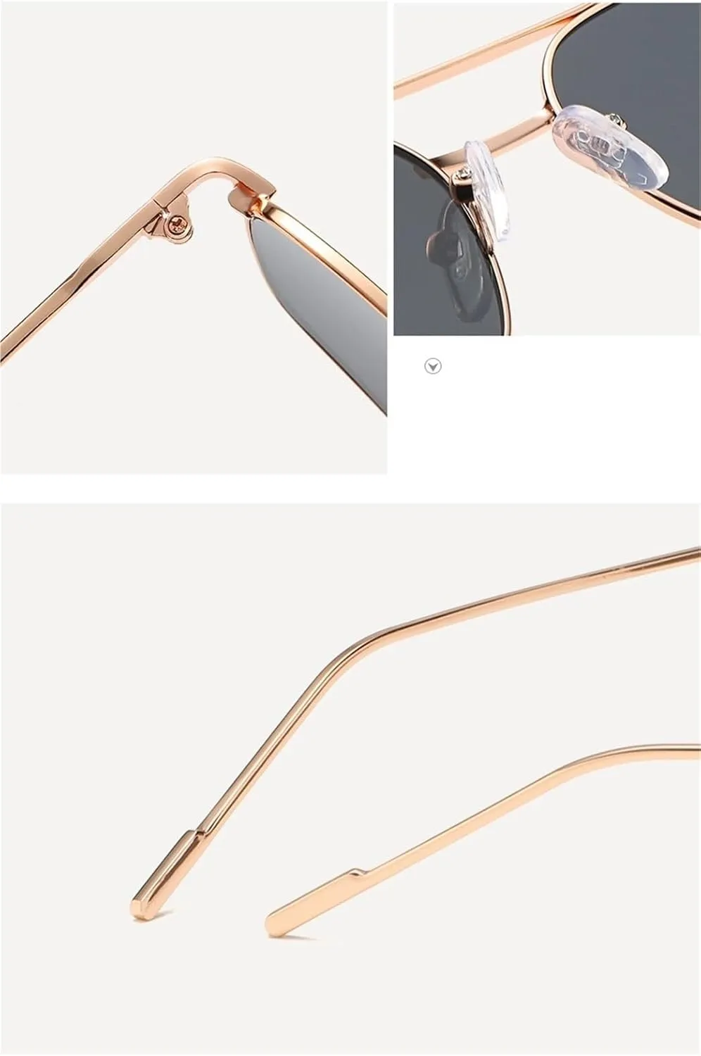 Small Frame Trendy Men Sunglasses Vacation Shopping Driver Women Decorative Sun Glasses
