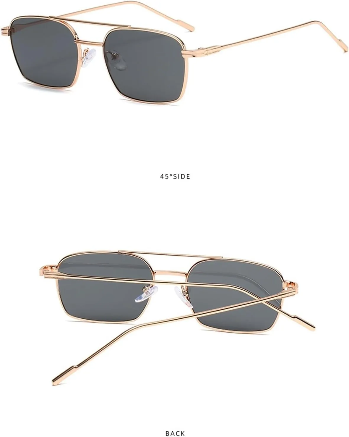 Small Frame Trendy Men Sunglasses Vacation Shopping Driver Women Decorative Sun Glasses