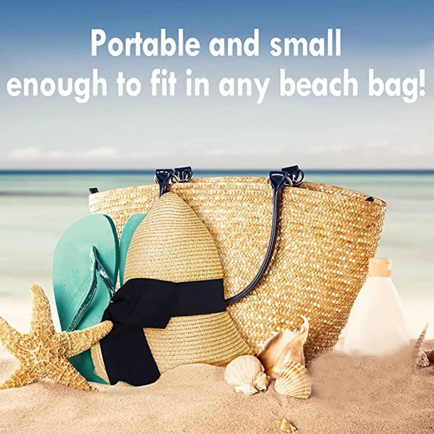Straw Sun Hat Foldable Packable Wide Brim Summer Beach Hat Crochet Bucket Hat for Women