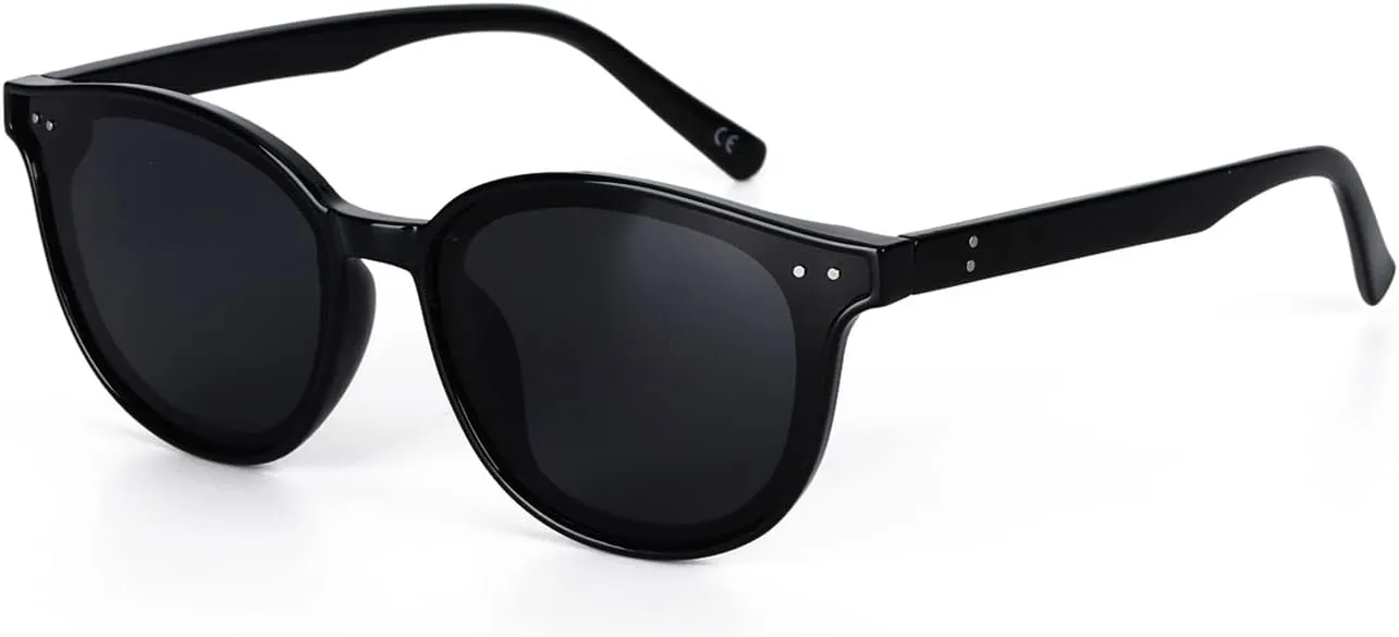 Sumato Sunglasses Womens, Cat Eye Pink Sunglasses for Women with Mirrored Trendy Lens UV400 Blocking