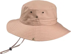 Sun Hat for Men/Women, Windproof Wide Brim Bucket Hat Summer Foldable Boonie Hat for Fishing Hiking Garden Beach