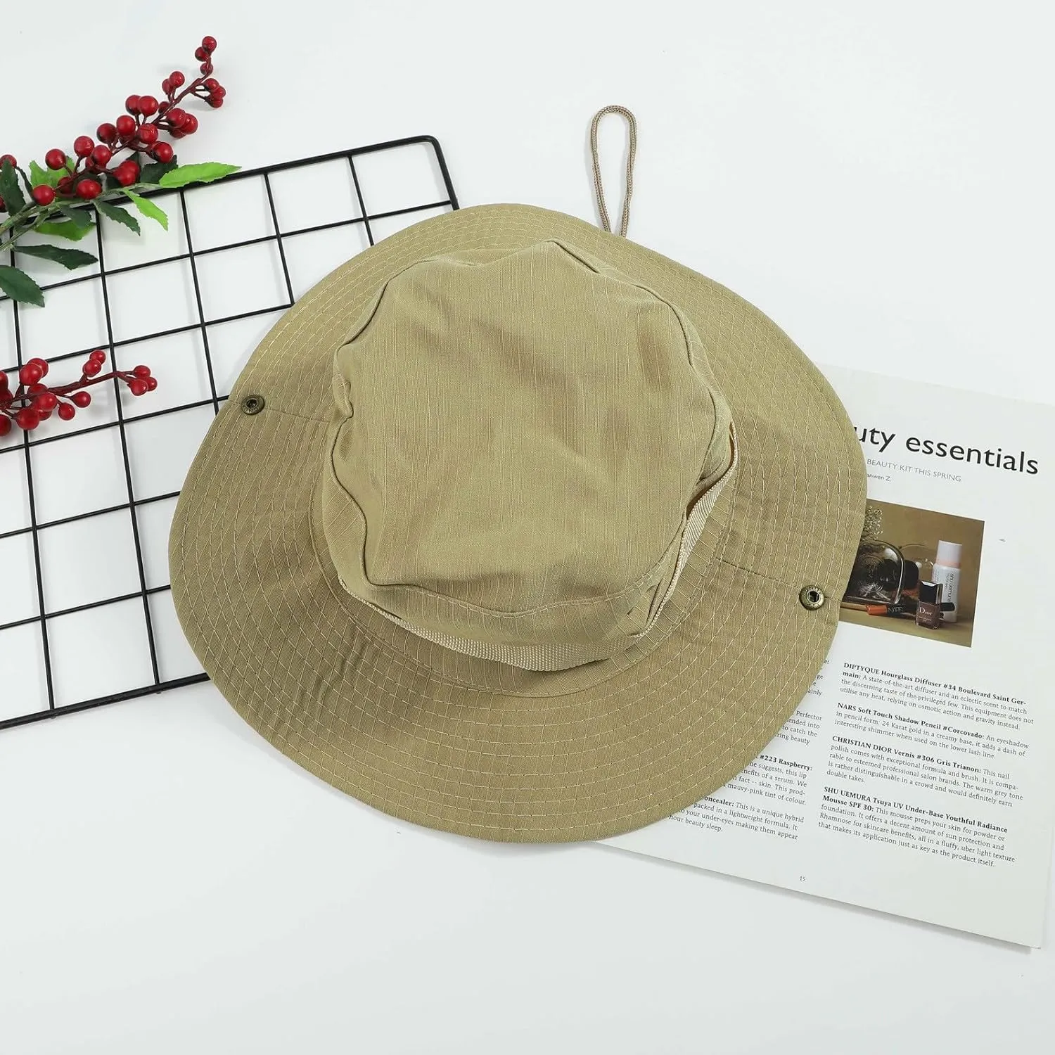 Sun Hats for Men Fishing Hat UPF 50  Breathable Wide Brim Summer Outdoor Visor Hat Fishing Hat for Men Women