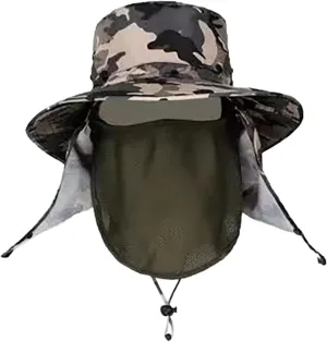Sun Hats for Women Gardening Hat Wide Brim Beach Removable Breathable Cotton Summer Hat with Fold-Up Brim