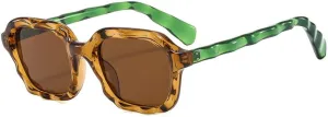 Sunglasses Women Wave Frame Vintage Shades Luxury Sun Glasses UV400 Eyewear