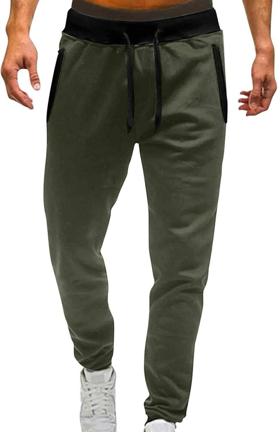 Sweatpants for Men Big and Tall Casual Mens Gifts Cargo Pants Hiking Workout Joggers Hop Punk Cargo Jogger Sweatpants