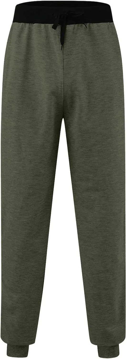 Sweatpants for Men Big and Tall Casual Mens Gifts Cargo Pants Hiking Workout Joggers Hop Punk Cargo Jogger Sweatpants