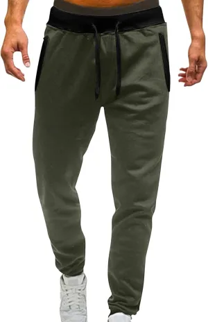 Sweatpants for Men Big and Tall Casual Mens Gifts Cargo Pants Hiking Workout Joggers Hop Punk Cargo Jogger Sweatpants
