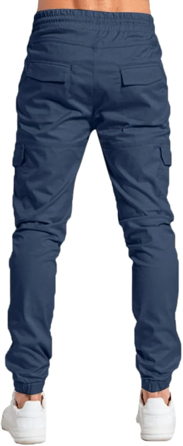 Sweatpants for Men Big and Tall Casual Mens Gifts Cargo Pants Hiking Workout Joggers Tactical Loose Straight Trousers