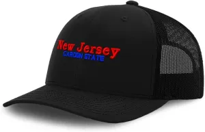 Trucker Hat Baseball Cap New Jersey Garden State Style B Cotton Dad Hats for Men & Women