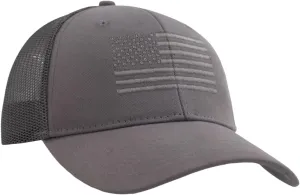 TSSGBL American Flag Trucker Hat [ M, L, XL,XXL] Men Women Snapback Breathable Mesh-Back USA Patriotic Baseball Cap