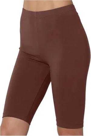 tuduoms High Waist Workout Leggings for Women Stretch Capri Yoga Leggings Compression Shorts Tummy Control Activewear Clothes