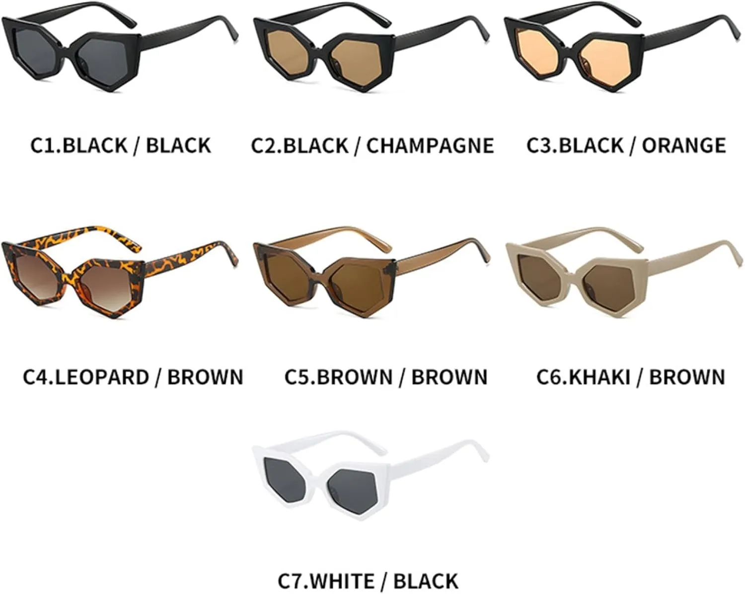 Vintage Sunglasses Women Cat's Eye Eyewear