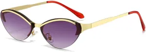 willochra Vintage Fashion Cat Eye Sunglasses Women For Men Sun Glasses Punk Hip Hop Sexy Lady Eyeglasses F25