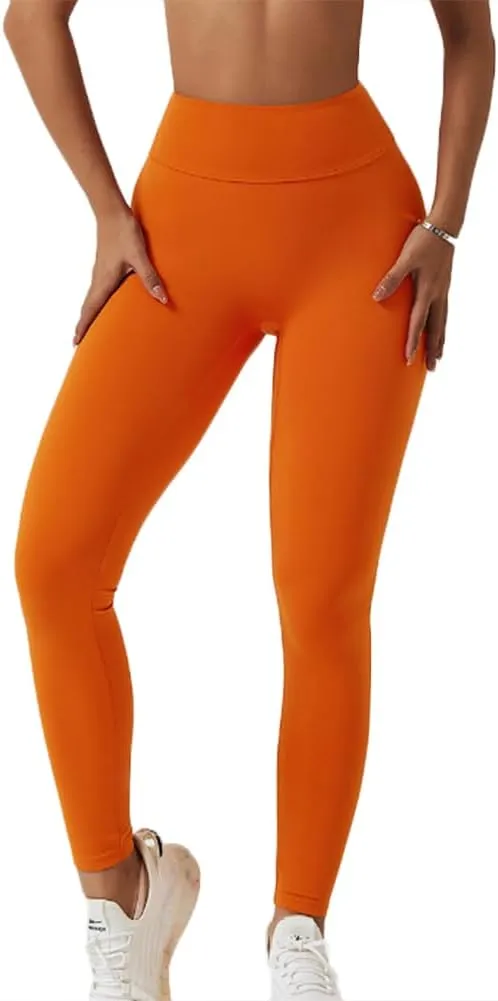 Women Scrunch Butt Lift Booty High Waist Anti Cellulite Push Up Seamless Leggings Compression Tights