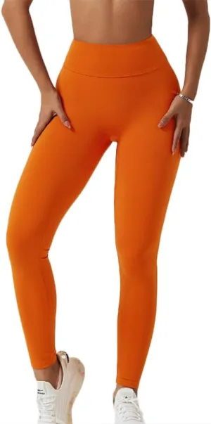Women Scrunch Butt Lift Booty High Waist Anti Cellulite Push Up Seamless Leggings Compression Tights