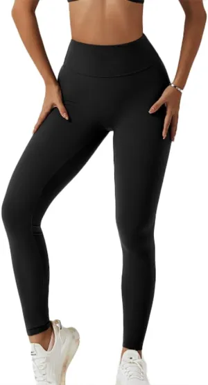 Women Scrunch Butt Lift Booty High Waist Anti Cellulite Push Up Seamless Leggings Compression Tights