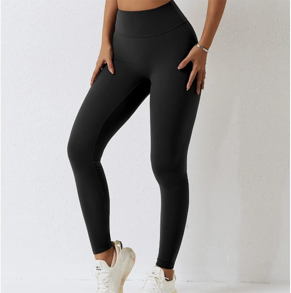 Women Scrunch Butt Lift Booty High Waist Anti Cellulite Push Up Seamless Leggings Compression Tights