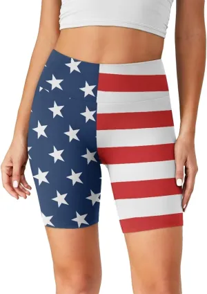 Women Workout Biker Shorts 8'' High Waist Tummy Control Yoga Gym Running Leggings Summer Volleyball Shorts 2025