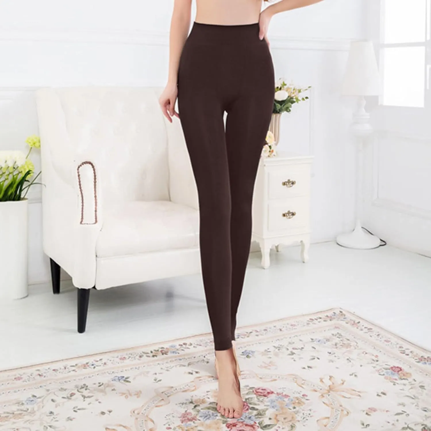 Women's Activewear Leggings Compression Soft Opaque Yoga Pants 7/8 High Waisted Workout Tummy Control Butt Lifting